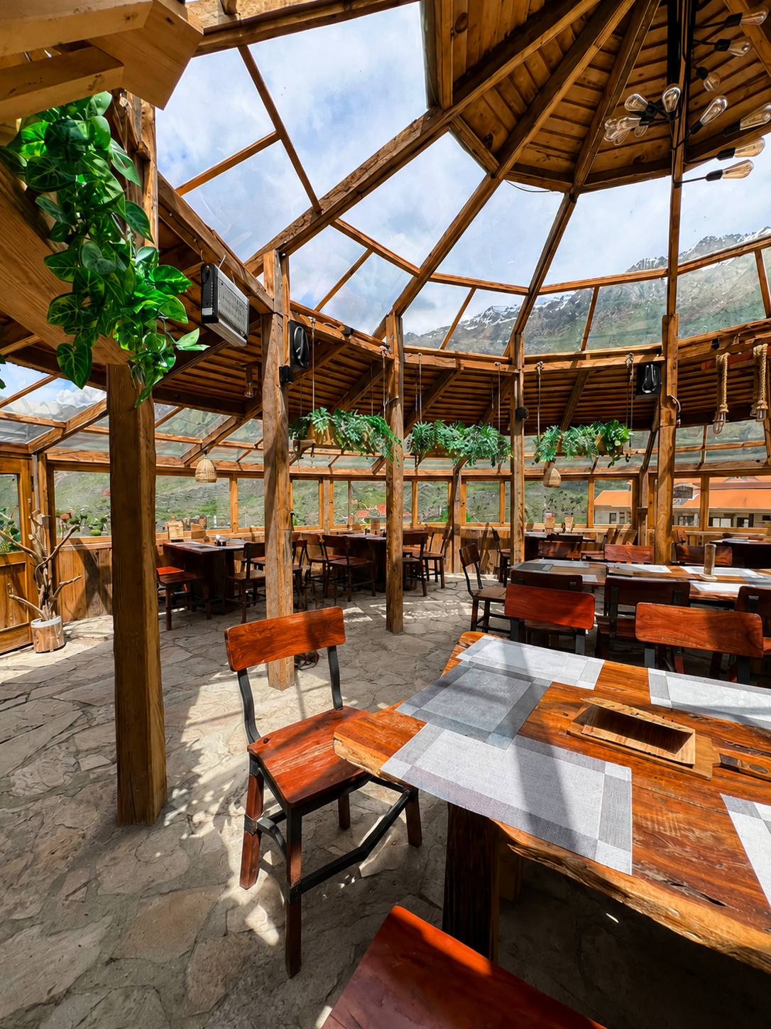 Glass Atrium Interior